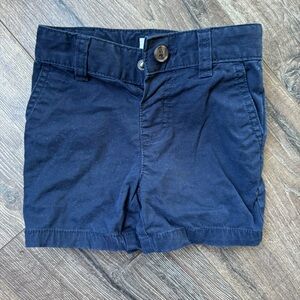 Cat & Jack 12M Boys Navy Adjustable Chino Shorts